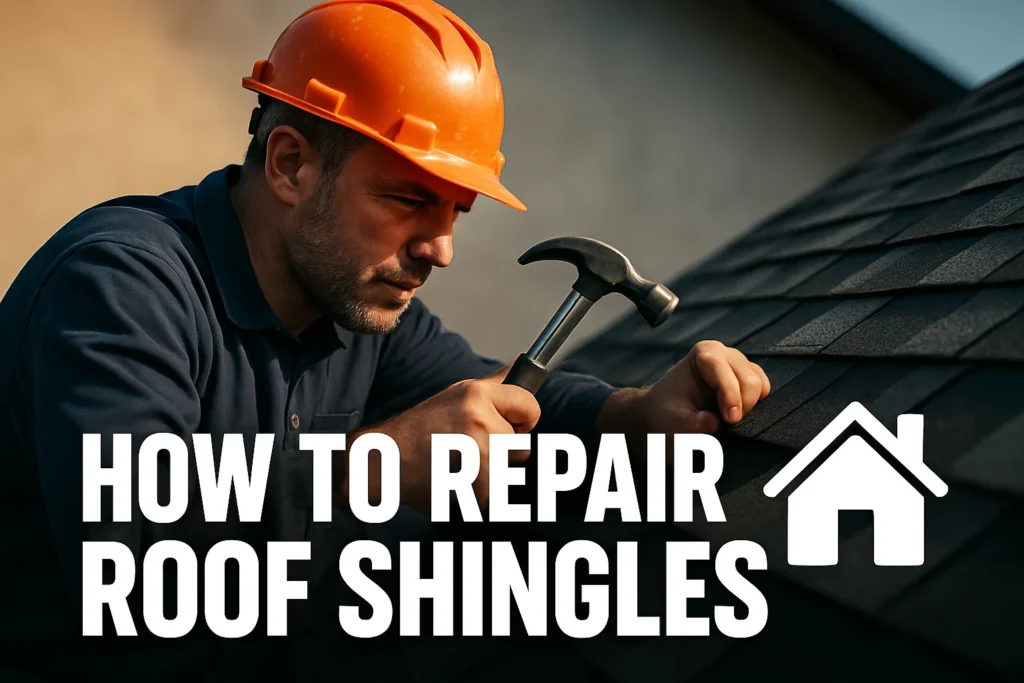 How To Repair Roof Shingles