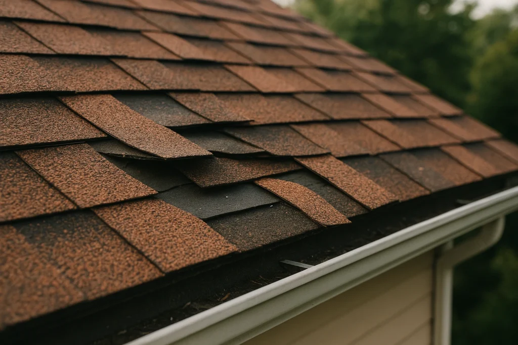 poor roof installation