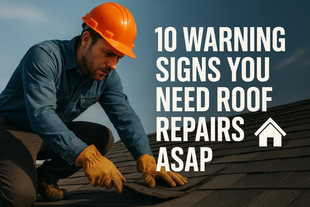 10 Warning Signs You Need Roof Repairs ASAP
