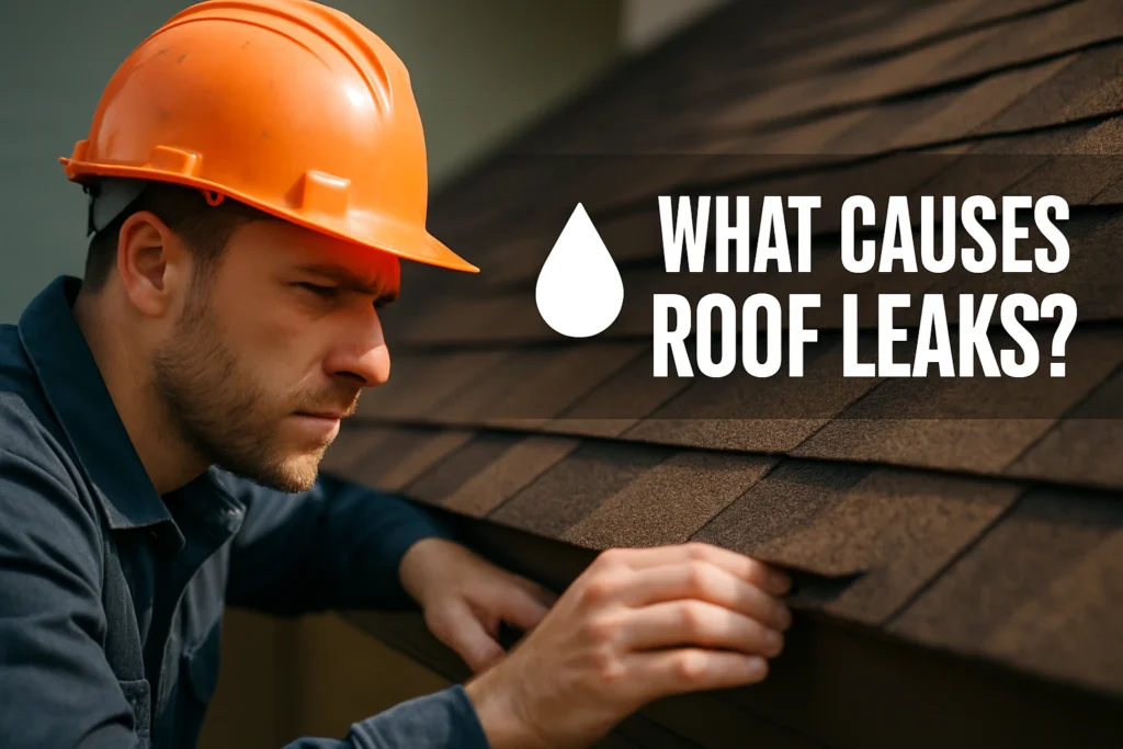 what causes roof leaks