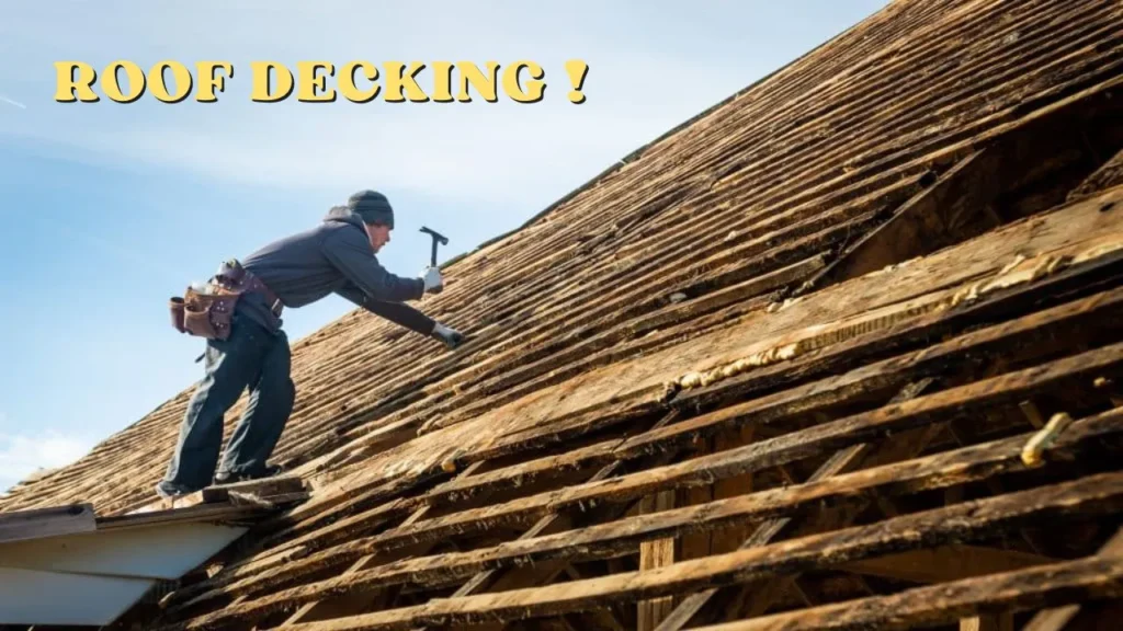 what is roof decking