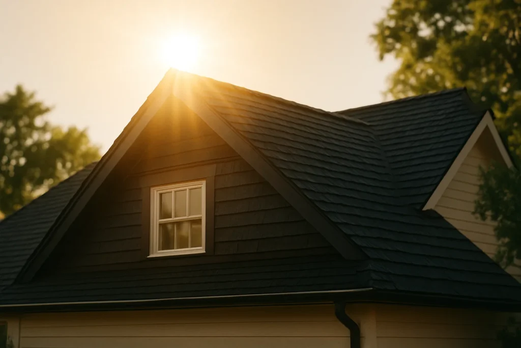 Do Black Roofs Make Your House Hotter