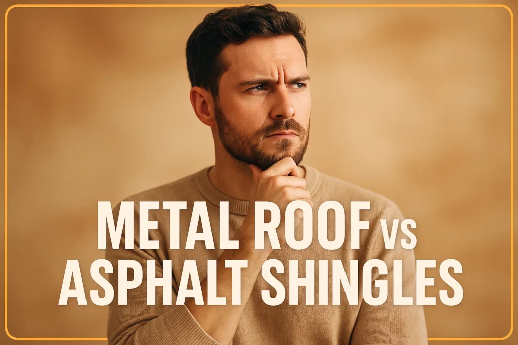 Metal Roof vs Asphalt Shingles