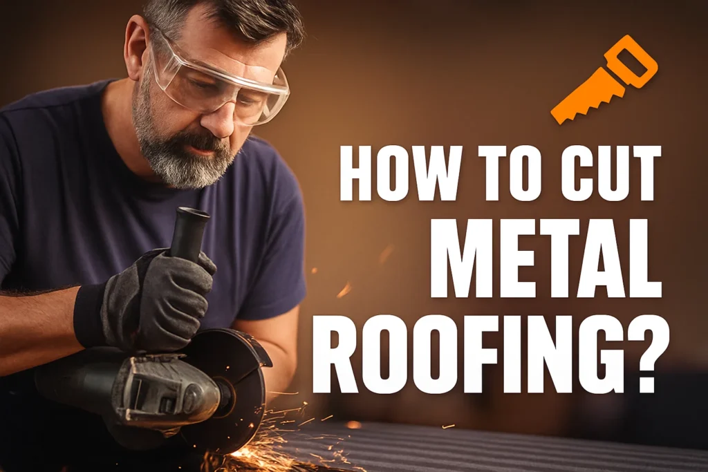 How to Cut Metal Roofing?