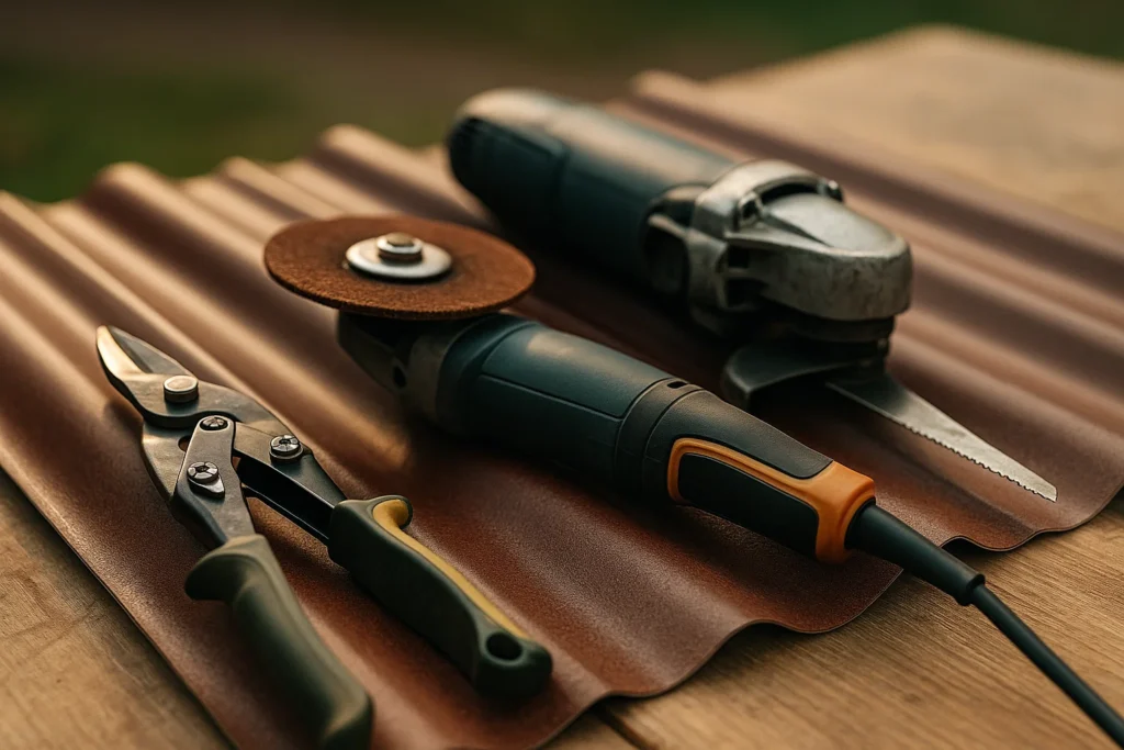 Best Tools for Cutting Metal Roofing