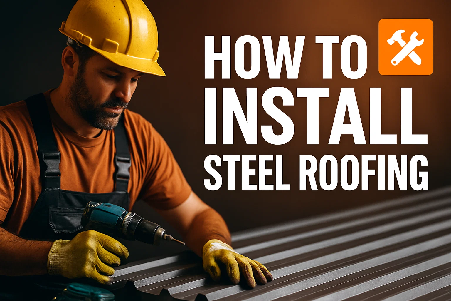 How to Install Steel Roofing