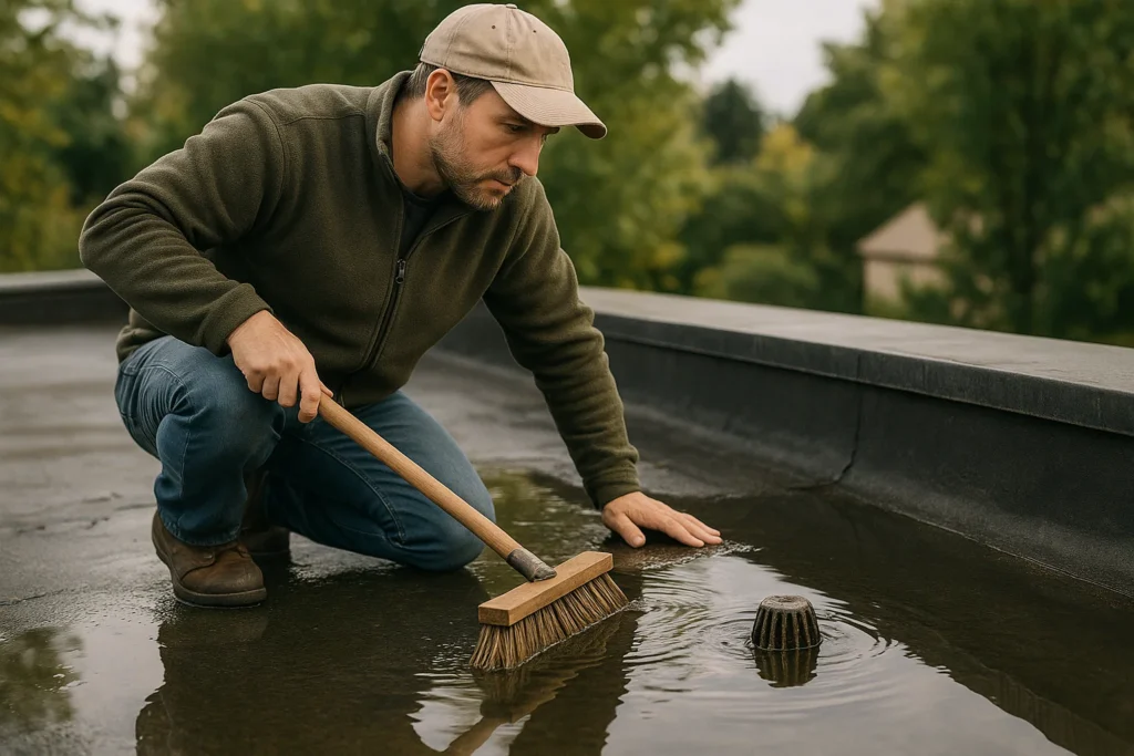 Long-Term Maintenance to Prevent Ponding Issues
