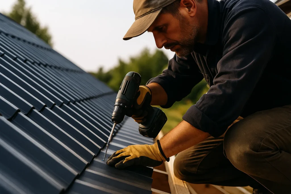 Steps for Installing Steel Roofing