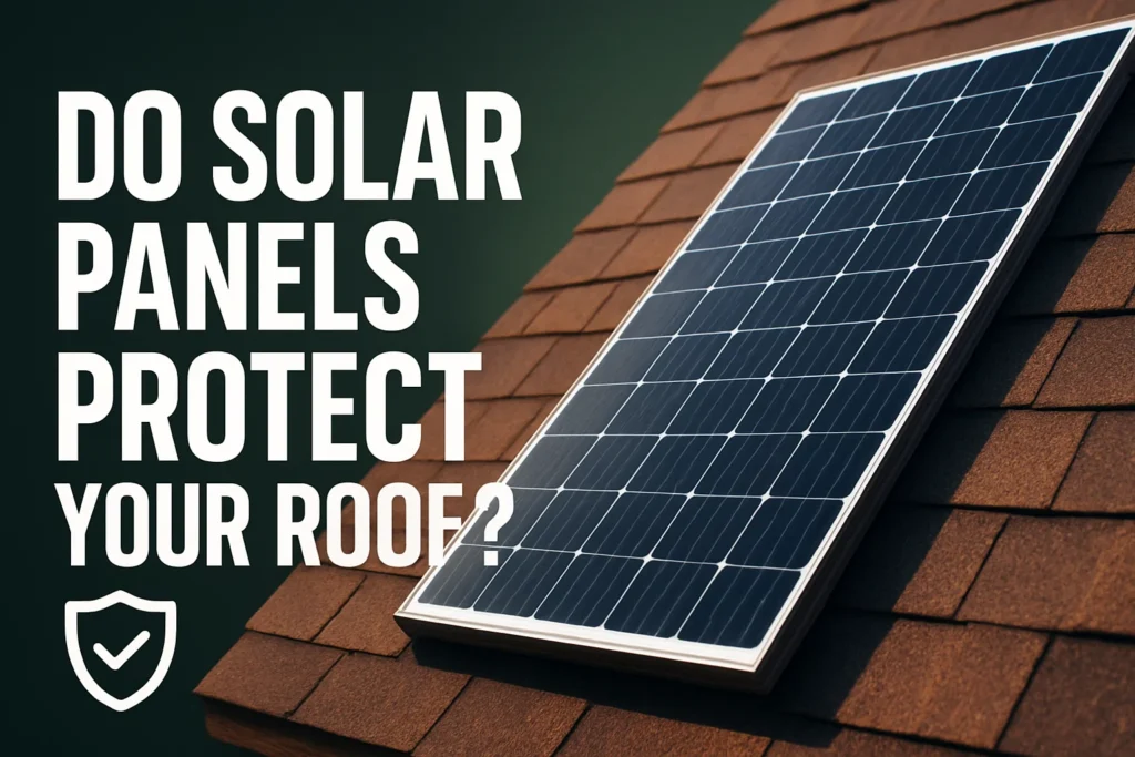 Do Solar Panel Protects Your Roof