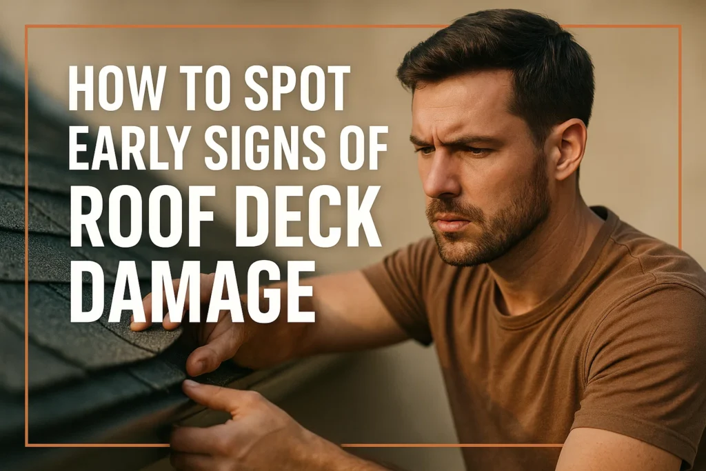 How to Spot Early Signs of Roof Deck Damage